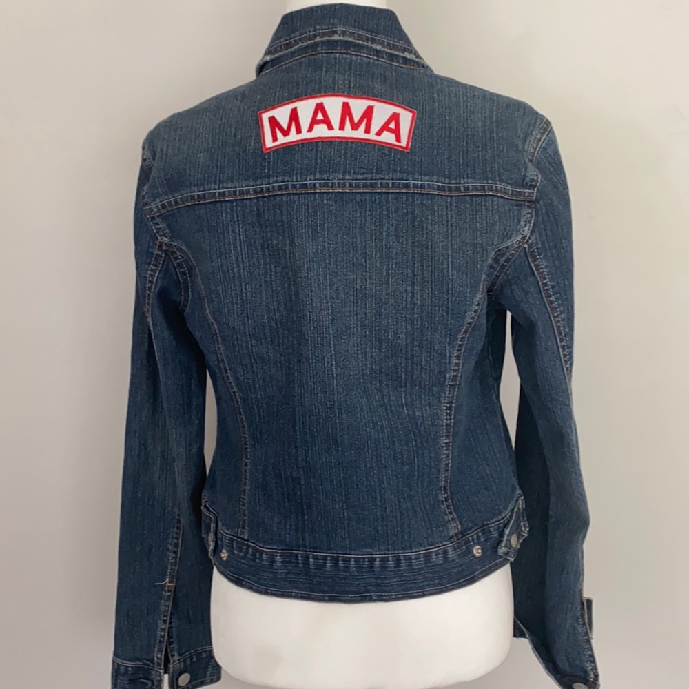 MAMA denim jacket Size S/M
